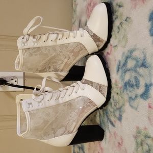 Black and White Heels